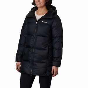 Columbia Puffect™ Mid Hooded Jacka Dam Svarta (HWQAI2964)